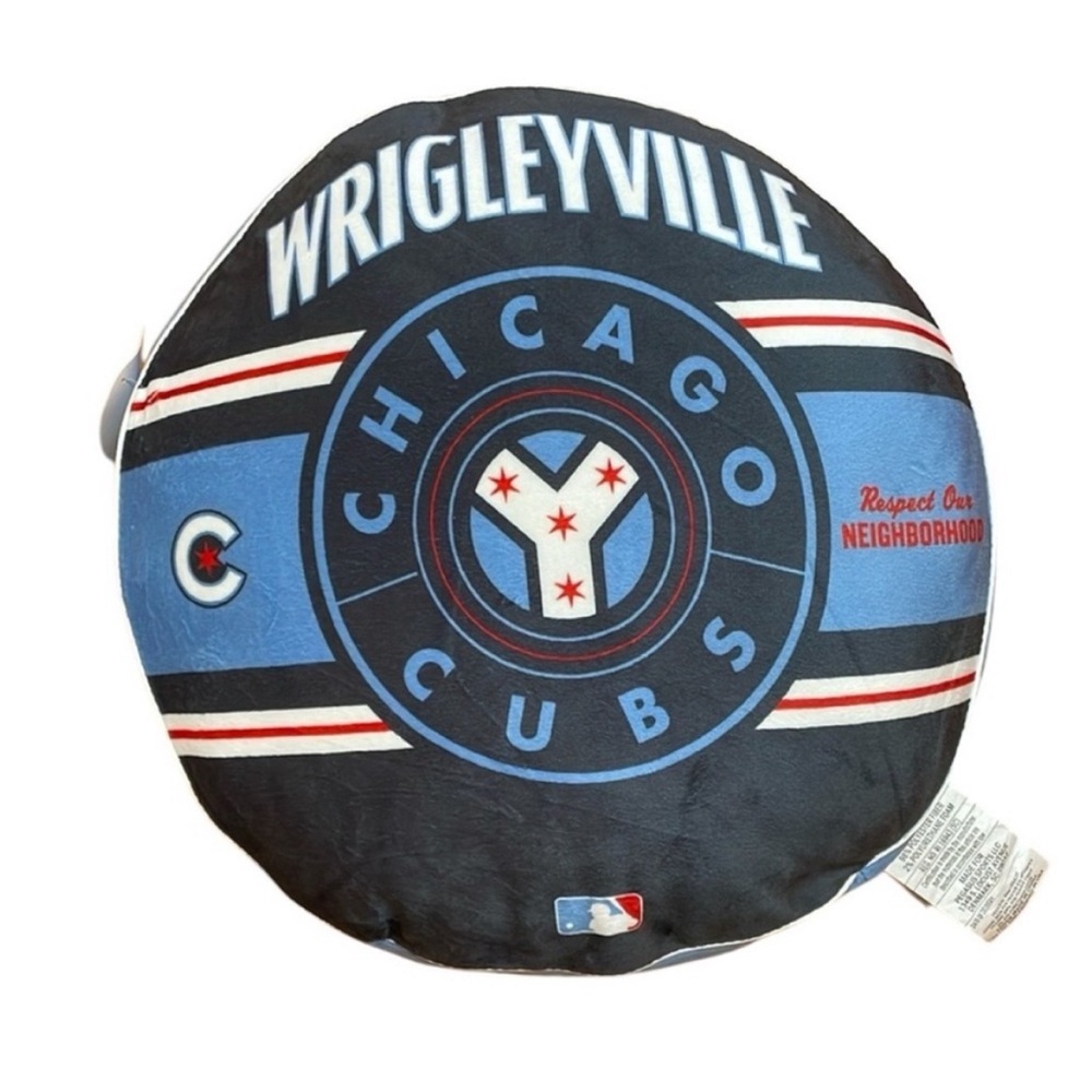 Official Chicago Cubs Plush Pillow (Brand New)